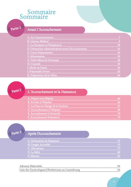 Livre Quoi de 9? : Etre enceinte et accoucher au Grand-Duché de Luxembourg