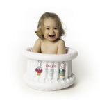 Cupcake Babies Baignoire Small et gonfleur: Blanc
