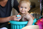 Cupcake Babies Baignoire Small et gonfleur : Turquoise